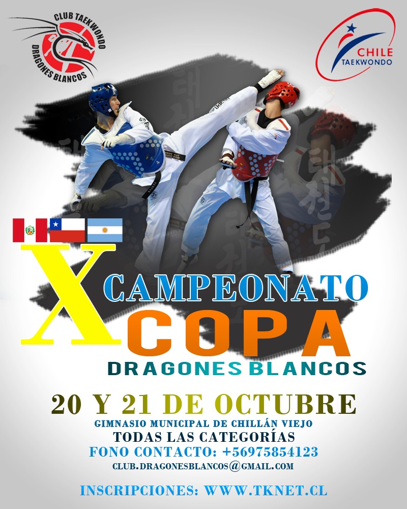 X Campeonato Copa Dragones Blancos