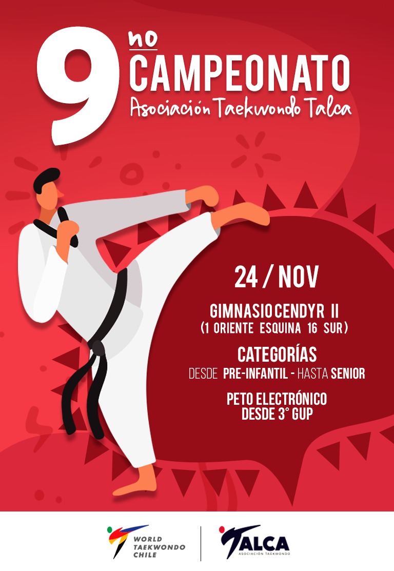 9° Campeonato Asociación Taekwondo Talca
