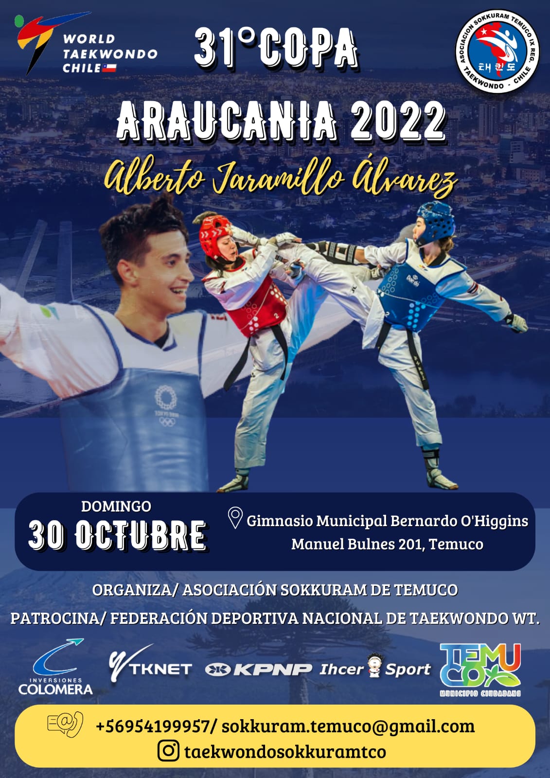 31° Copa Araucanía 2022 "Alberto Jaramillo Álvarez"
