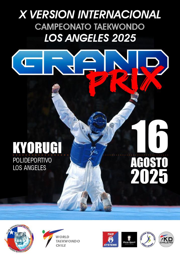 10° GRAND PRIX INTERNACIONAL TAEKWONDO WT LOS ANGELES-CHILE 2025