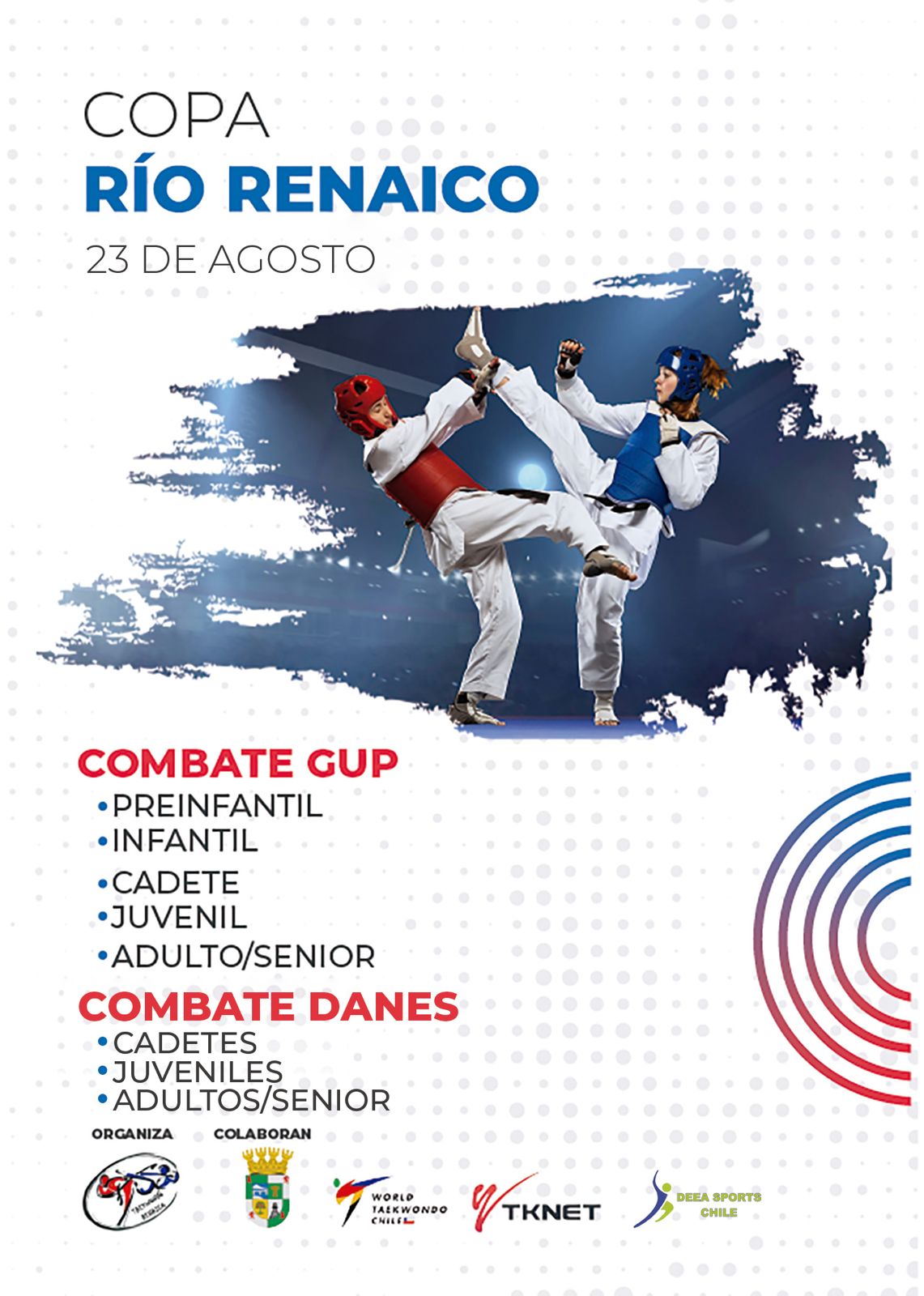CAMPEONATO NACIONAL DE TAEKWONDO RIO RENAICO “COPA RENAICO 2025”