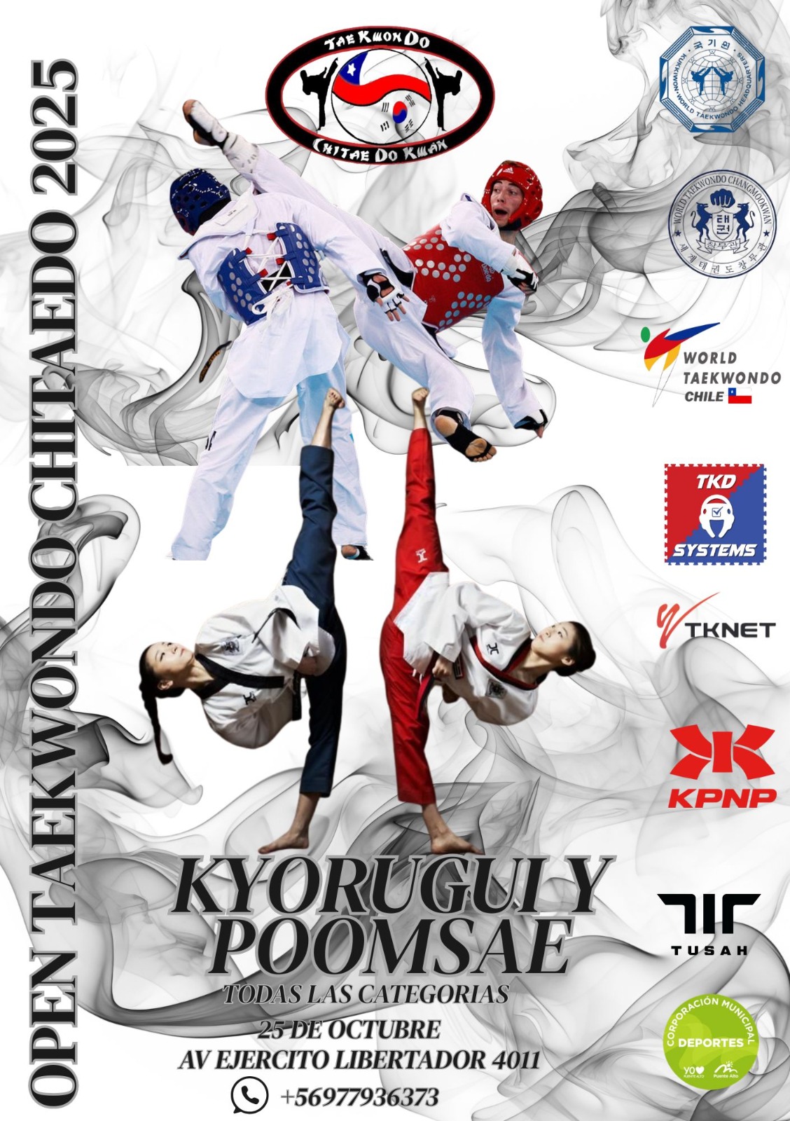 Open Taekwondo Chitaedo Puente Alto 2025