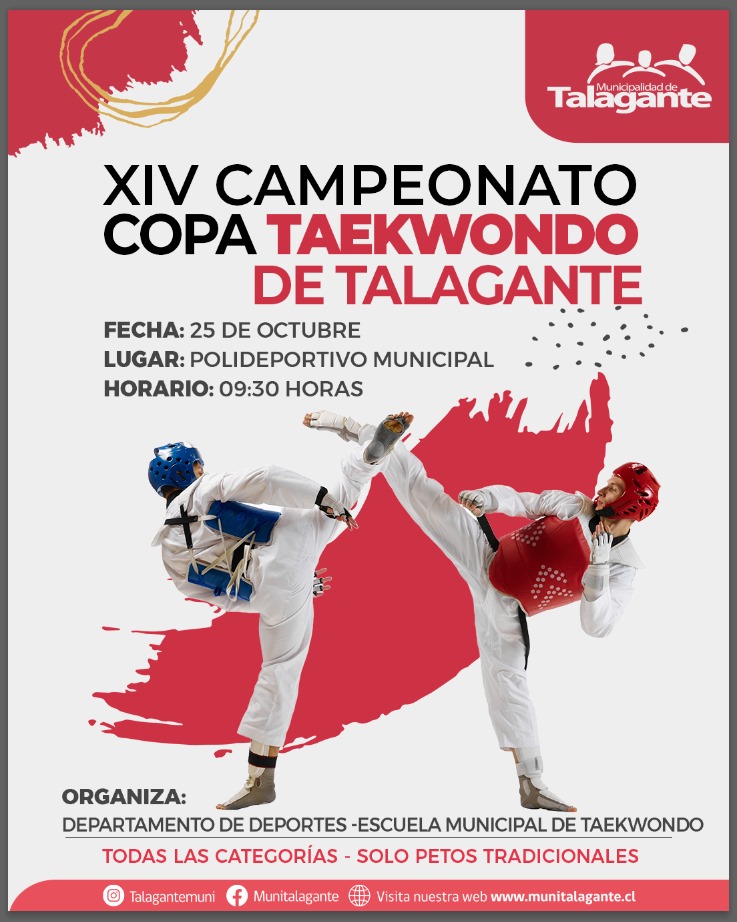 XIV CAMPEONATO COPA TAEKWONDO TALAGANTE