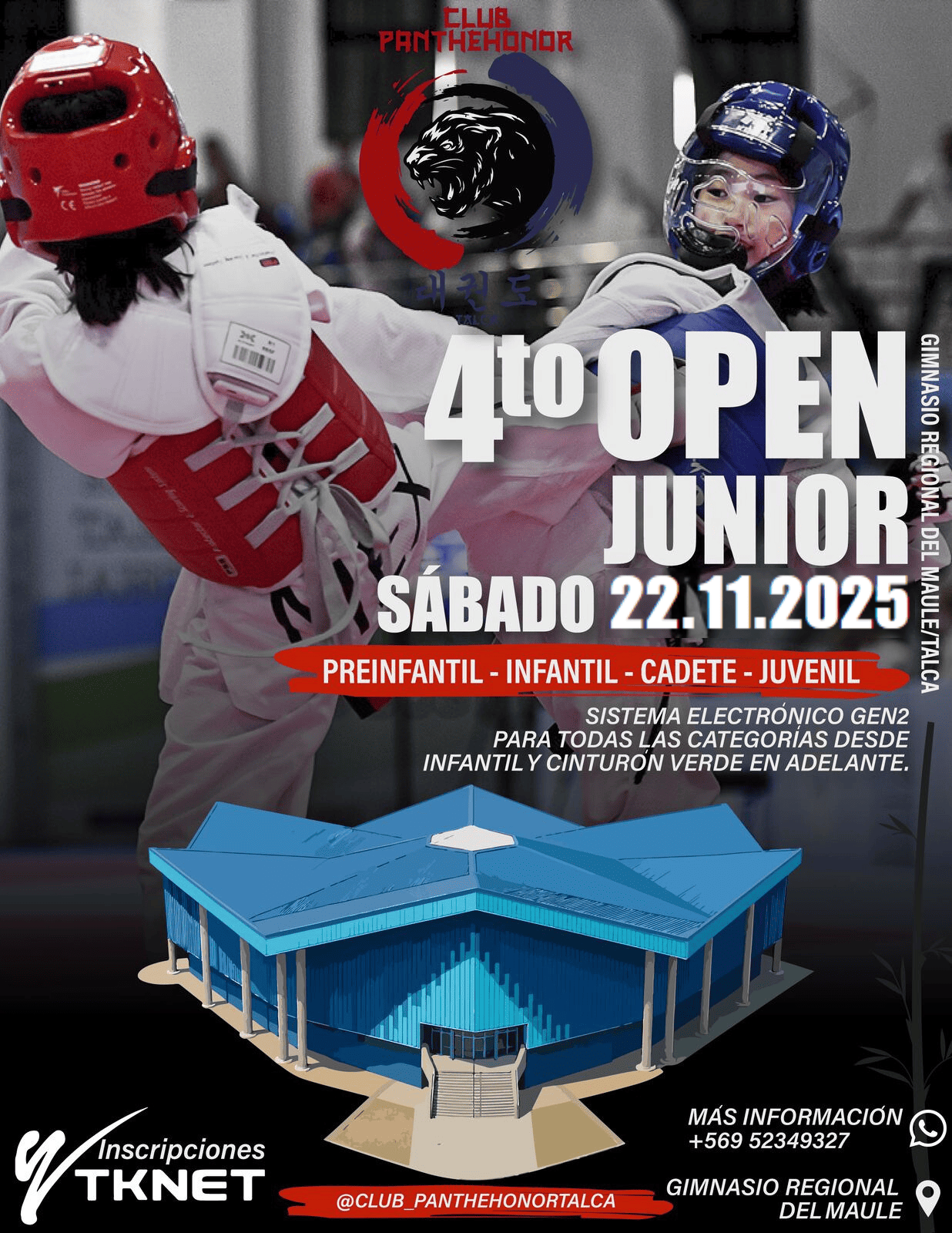 4 OPEN JUNIOR PANTHEHONOR TALCA