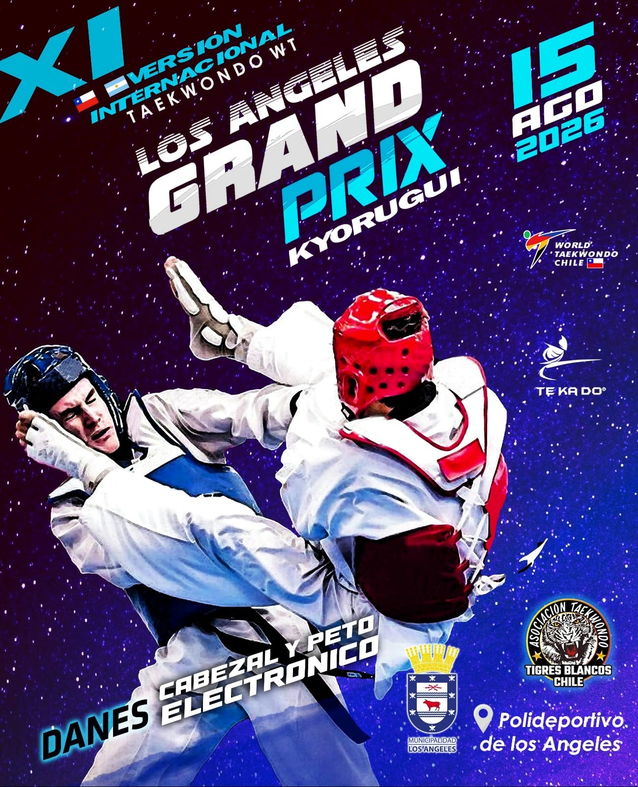 11° GRAND PRIX INTERNACIONAL TAEKWONDO WT LOS ANGELES-CHILE 2026