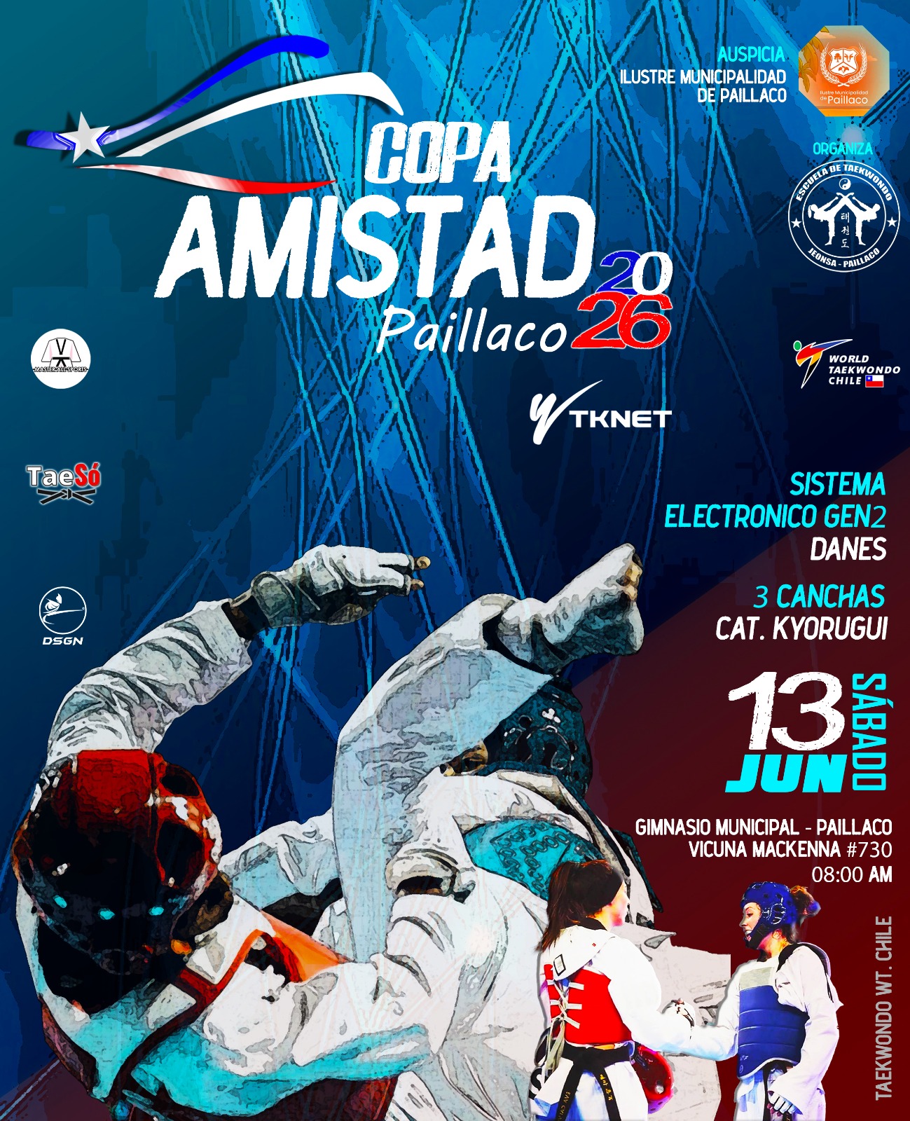 "COPA AMISTAD" PAILLACO 2026