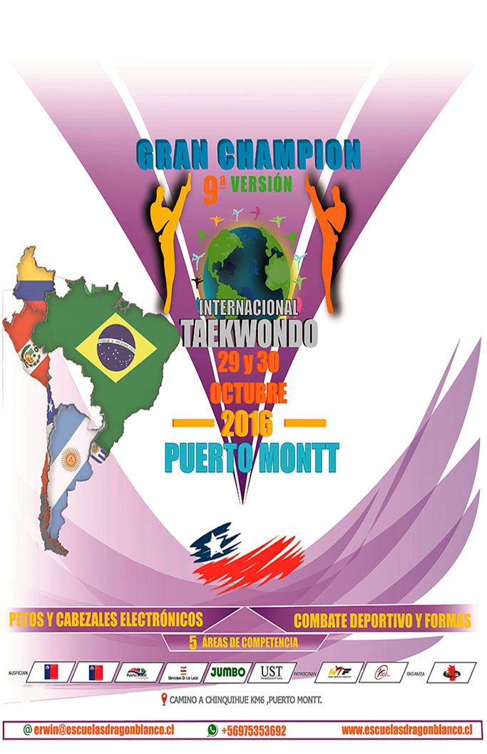 9o Gran Champion Taekwondo Puerto Montt