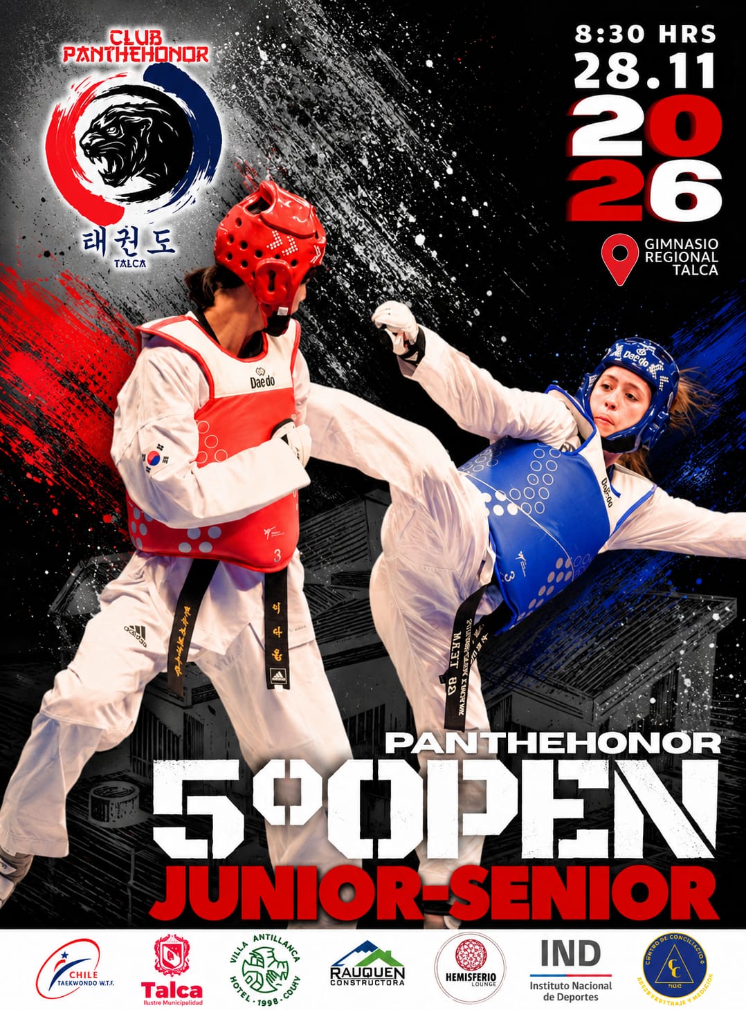 5 OPEN JUNIOR/SENIOR PANTHEHONOR TALCA 2026
