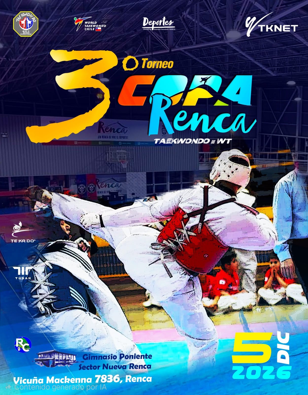 3° Torneo TKD Copa Renca 2026