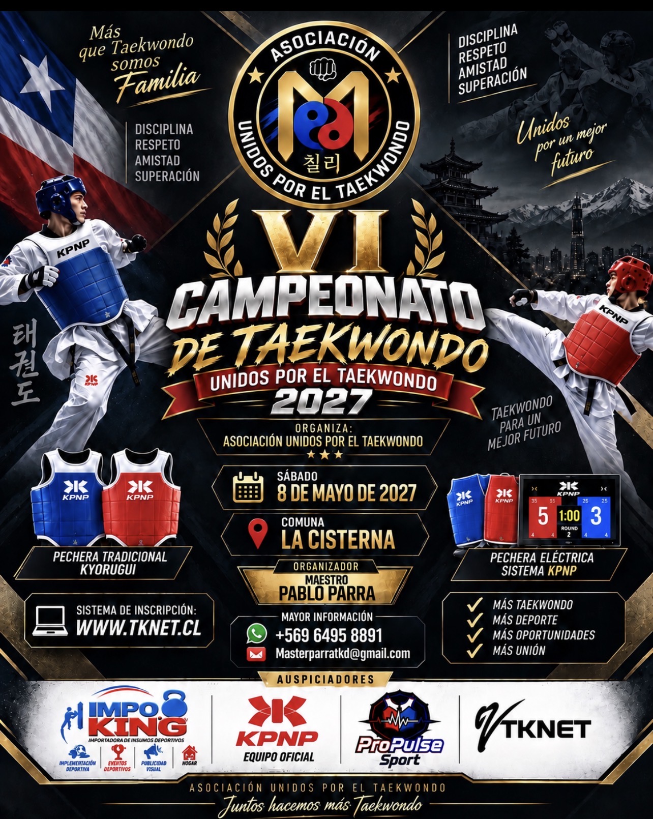 VI CAMPEONATO UNIDOS POR EL TAEKWONDO