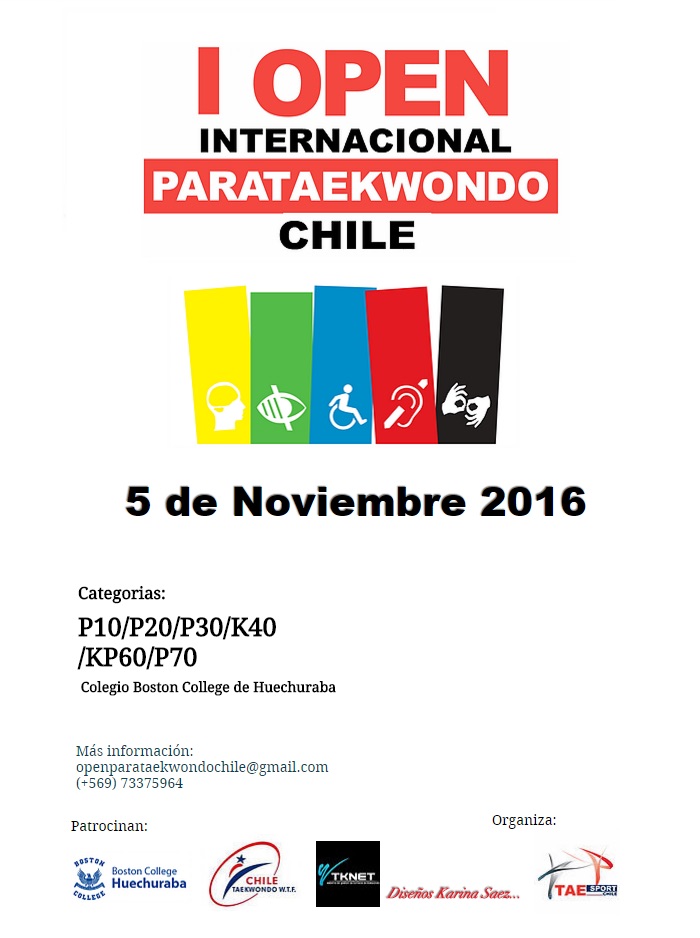 I Open Internacional Parataekwondo Chile