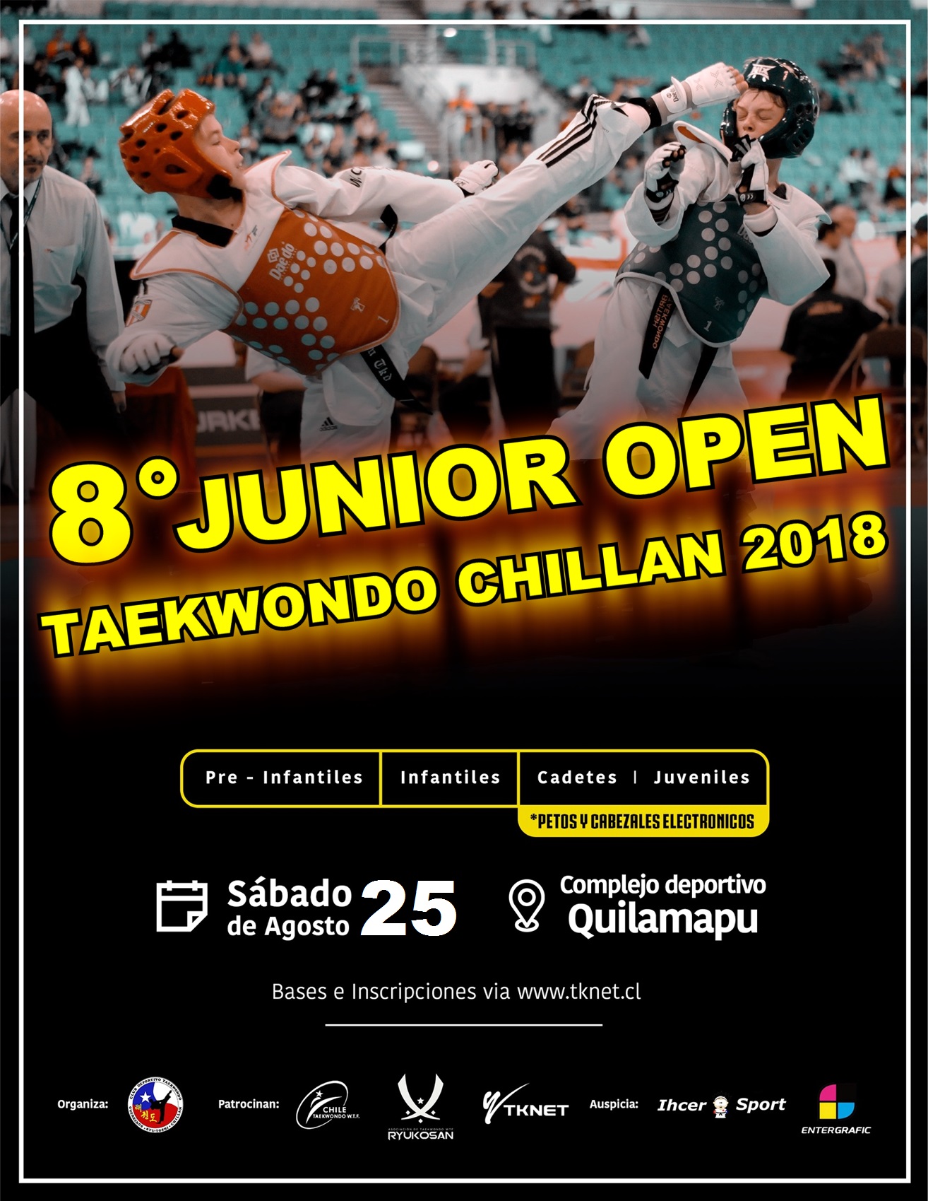 8° Junior Open Taekwondo Chillan 2018