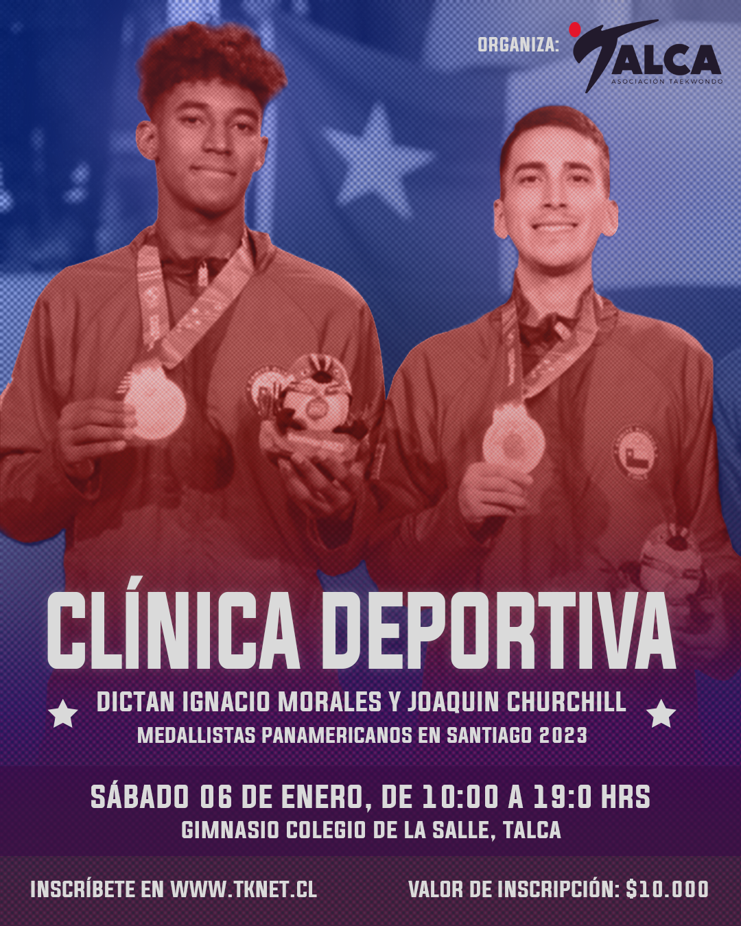 Clínica Deportiva por Ignacio Morales y Joaquín Churchill
